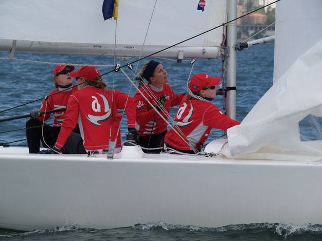 Team Acuity - Day 2 - 2006 Womens Match Racing Championship &copy; Aline Van Haren 